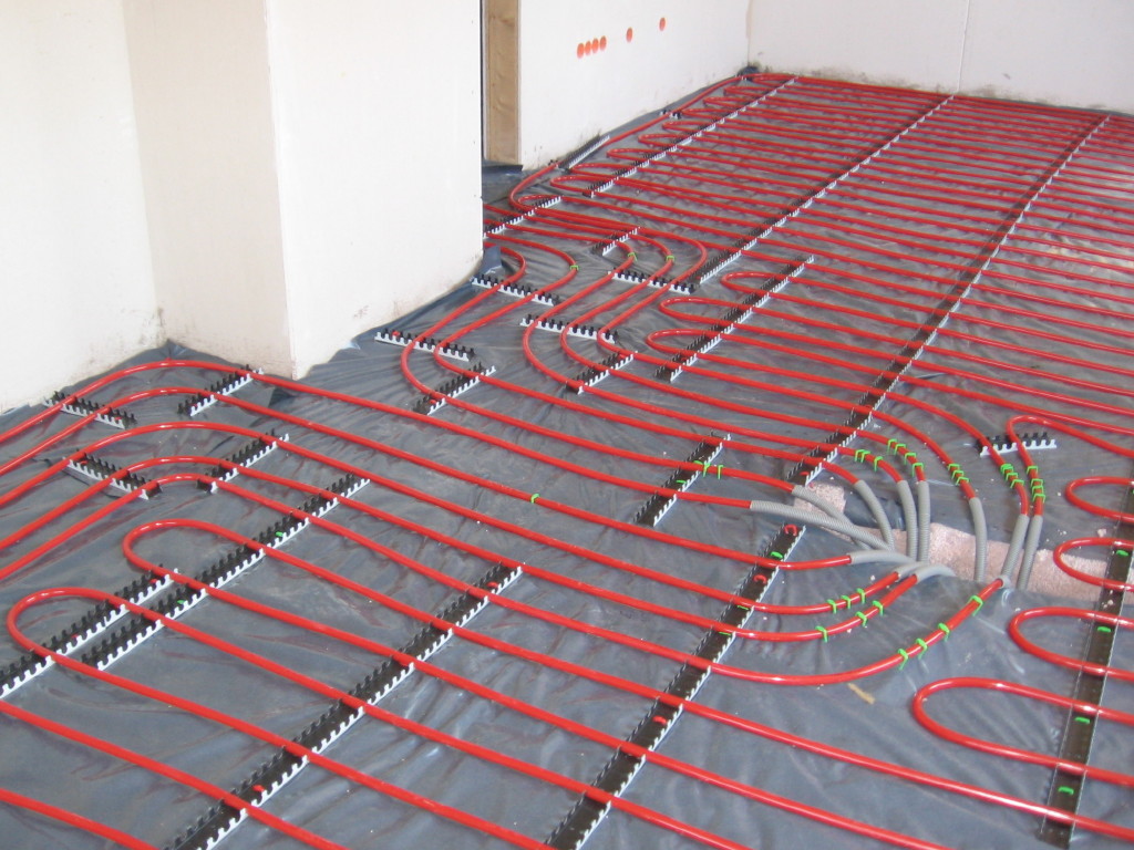 underfloor heating living room