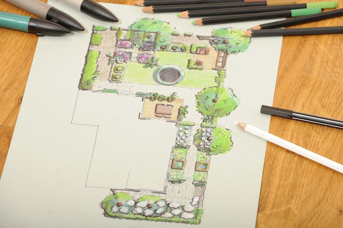 Create garden design