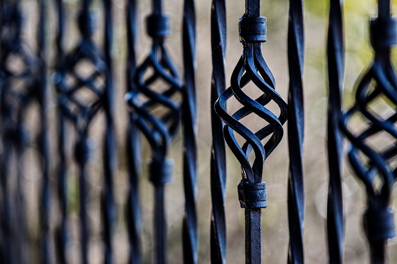 iron fencing ornamental