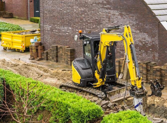 Garden levelling