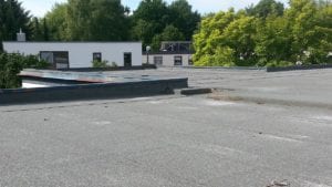 Roofing leather replacement flat roof